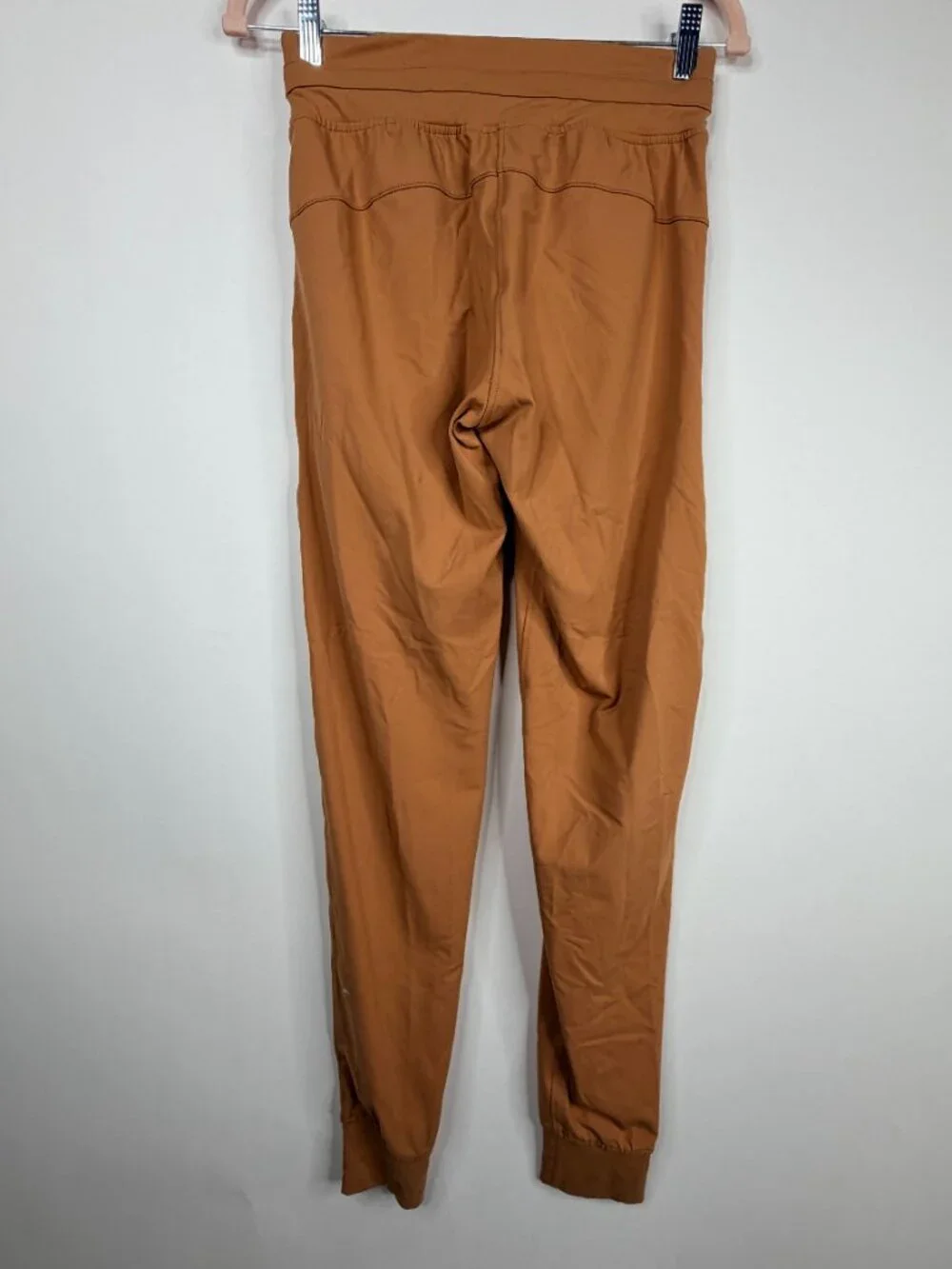 Zyia Active Ascend Joggers Pull On Drawstring Mid Rise Camel Brown Medium #A3244